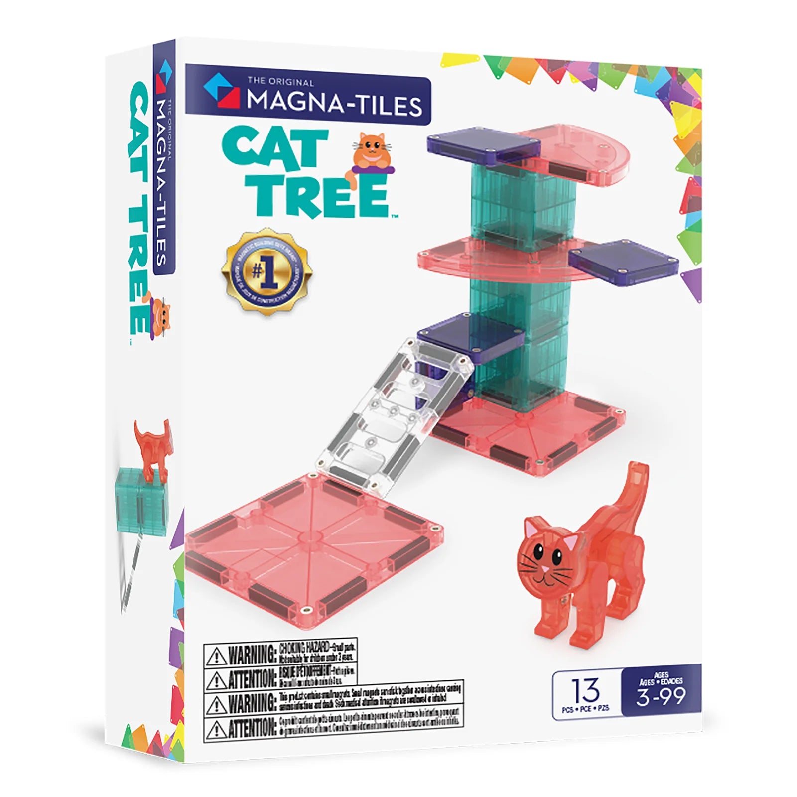 Magna-Tiles Cat Tree 13pc Set