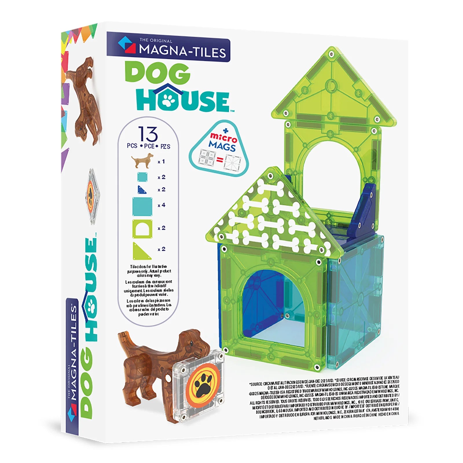 Magna-Tiles Dog House 13pc Set