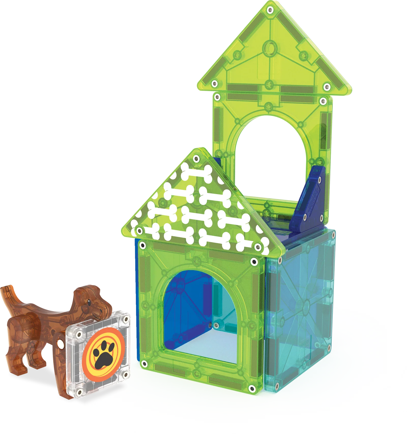 Magna-Tiles Dog House 13pc Set