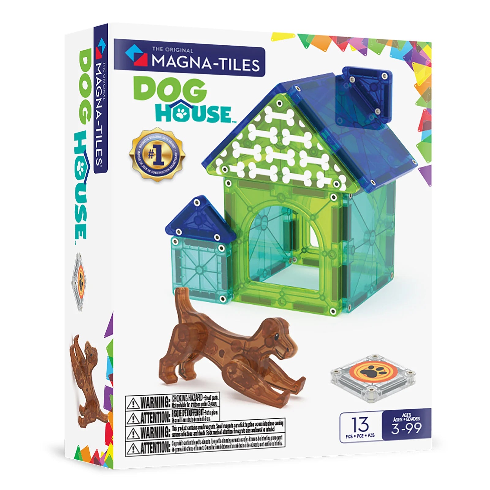 Magna-Tiles Dog House 13pc Set