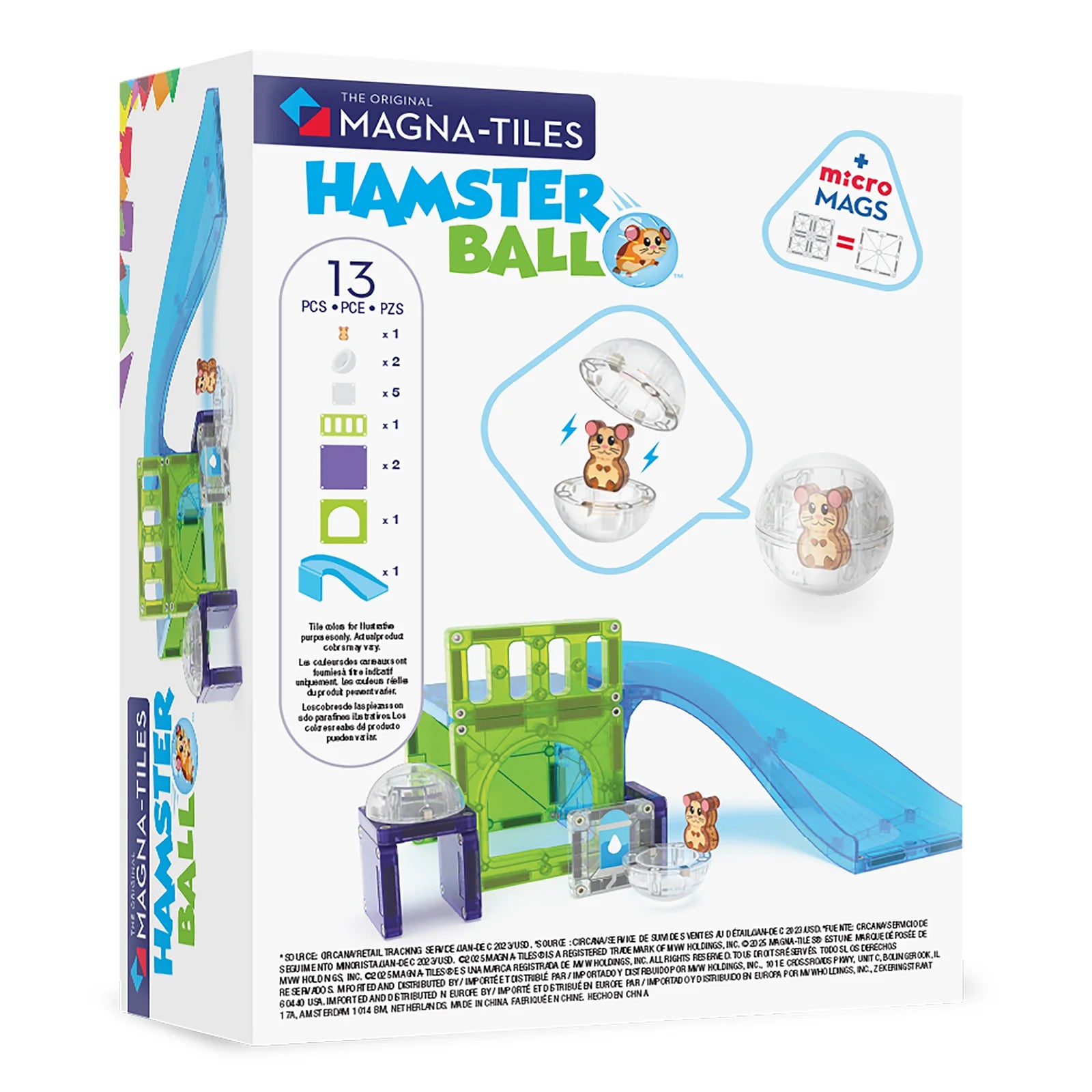 Magna-Tiles Hamster Ball 13pc Set