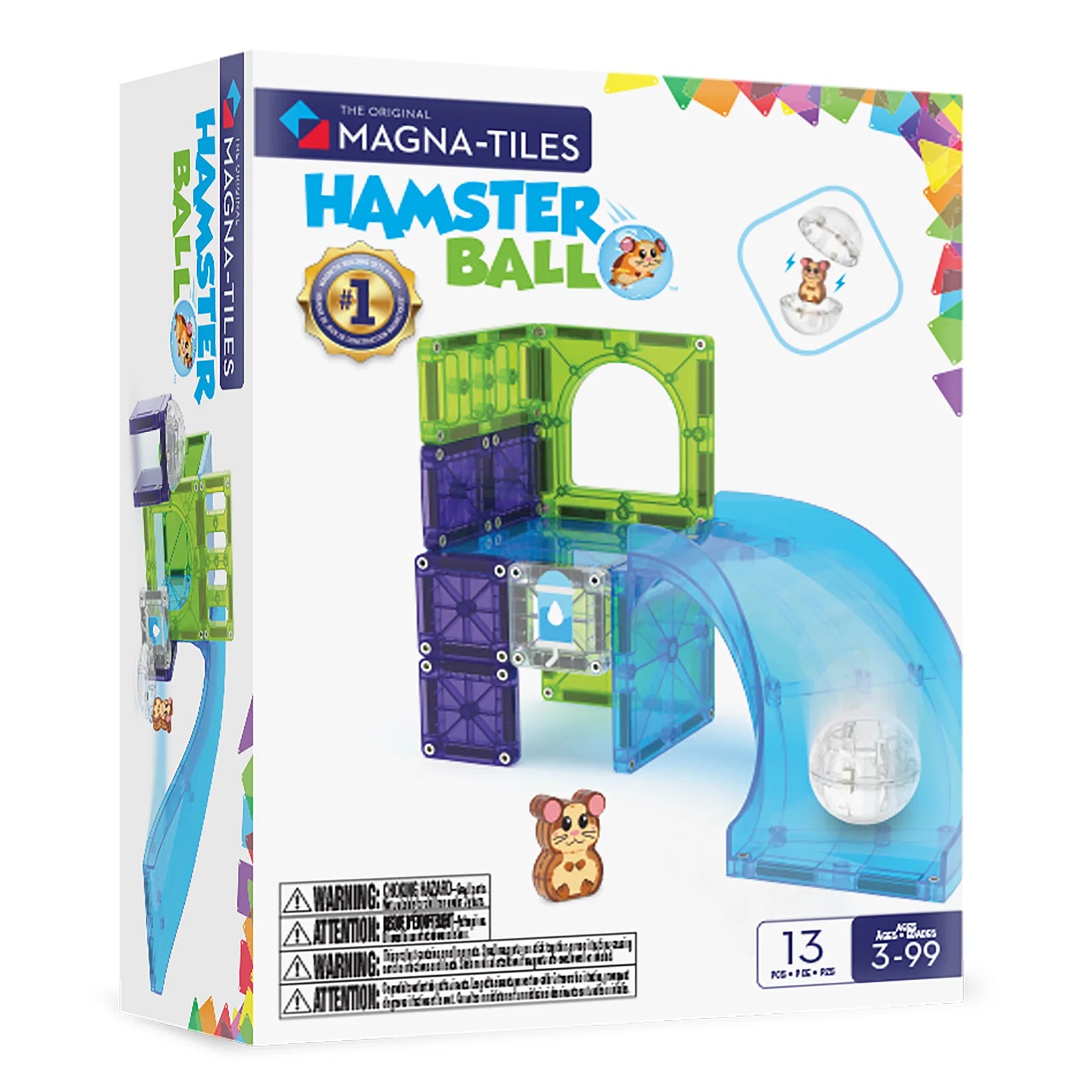 Magna-Tiles Hamster Ball 13pc Set