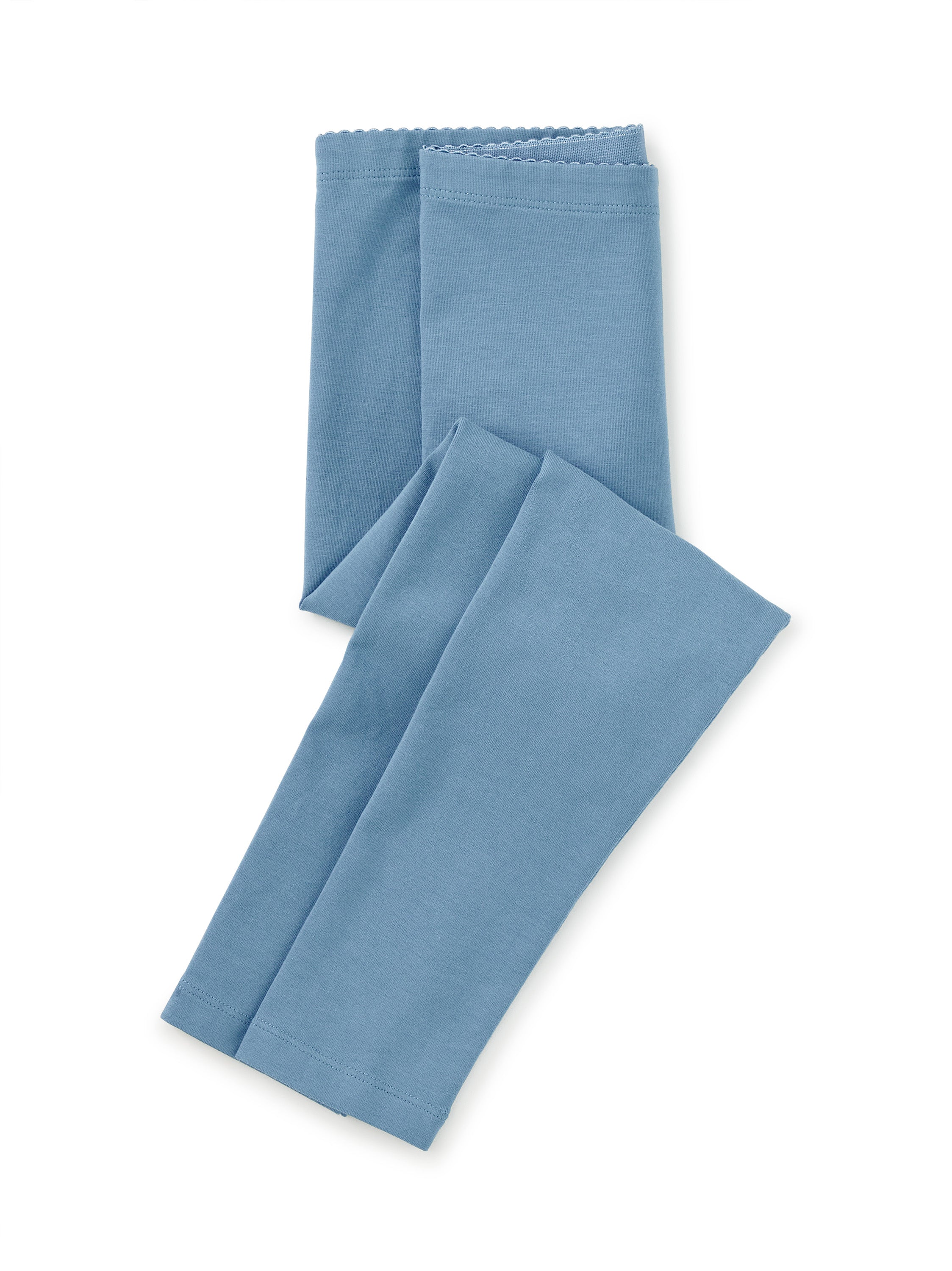 Blue Tide Solid Leggings