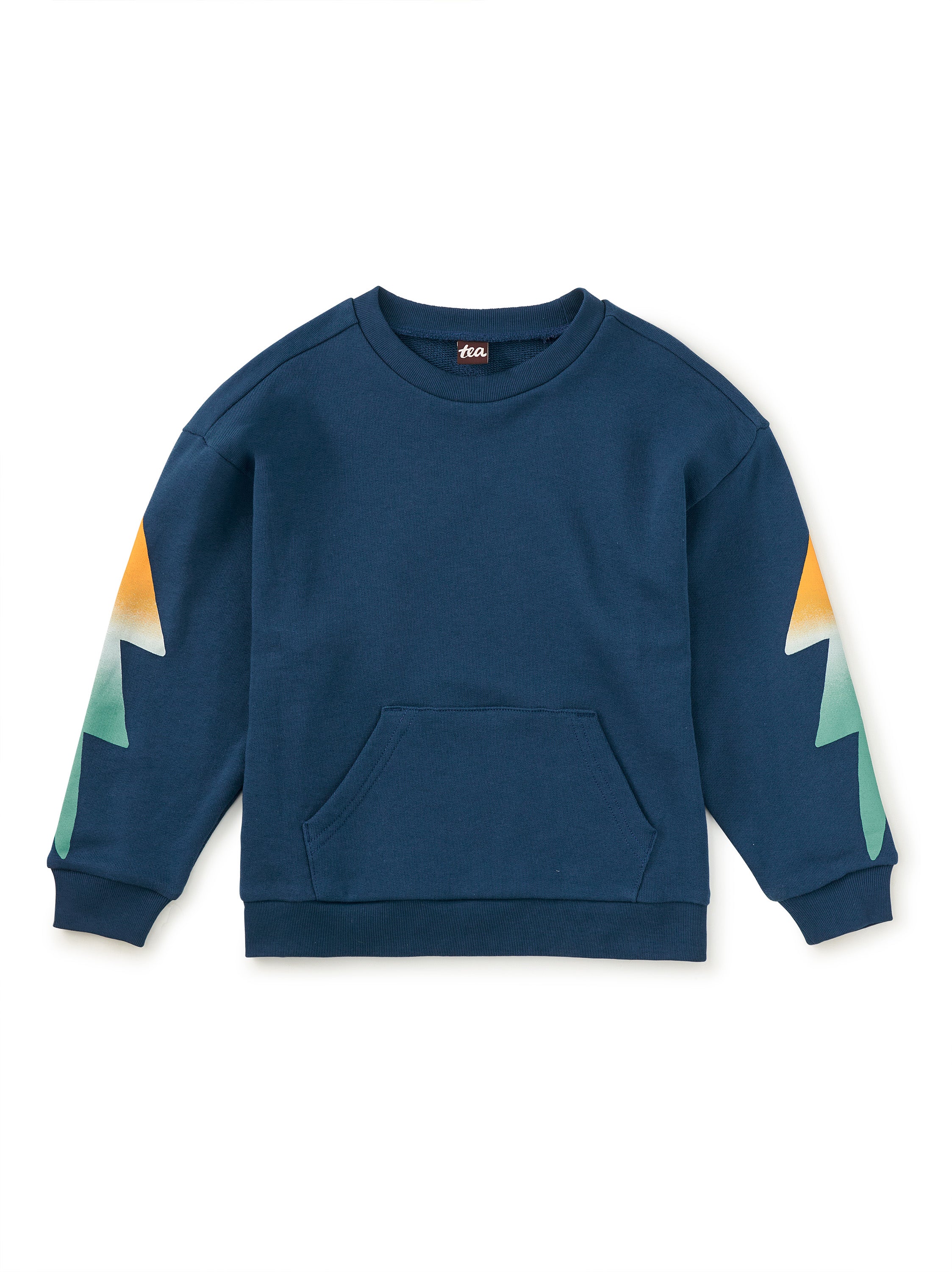 Bedford Blue Lightning Sleeve Kanga Sweatshirt