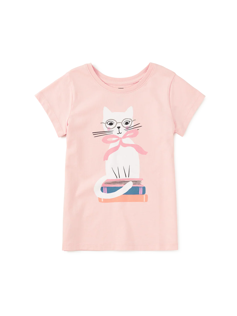 Book Cat Tee