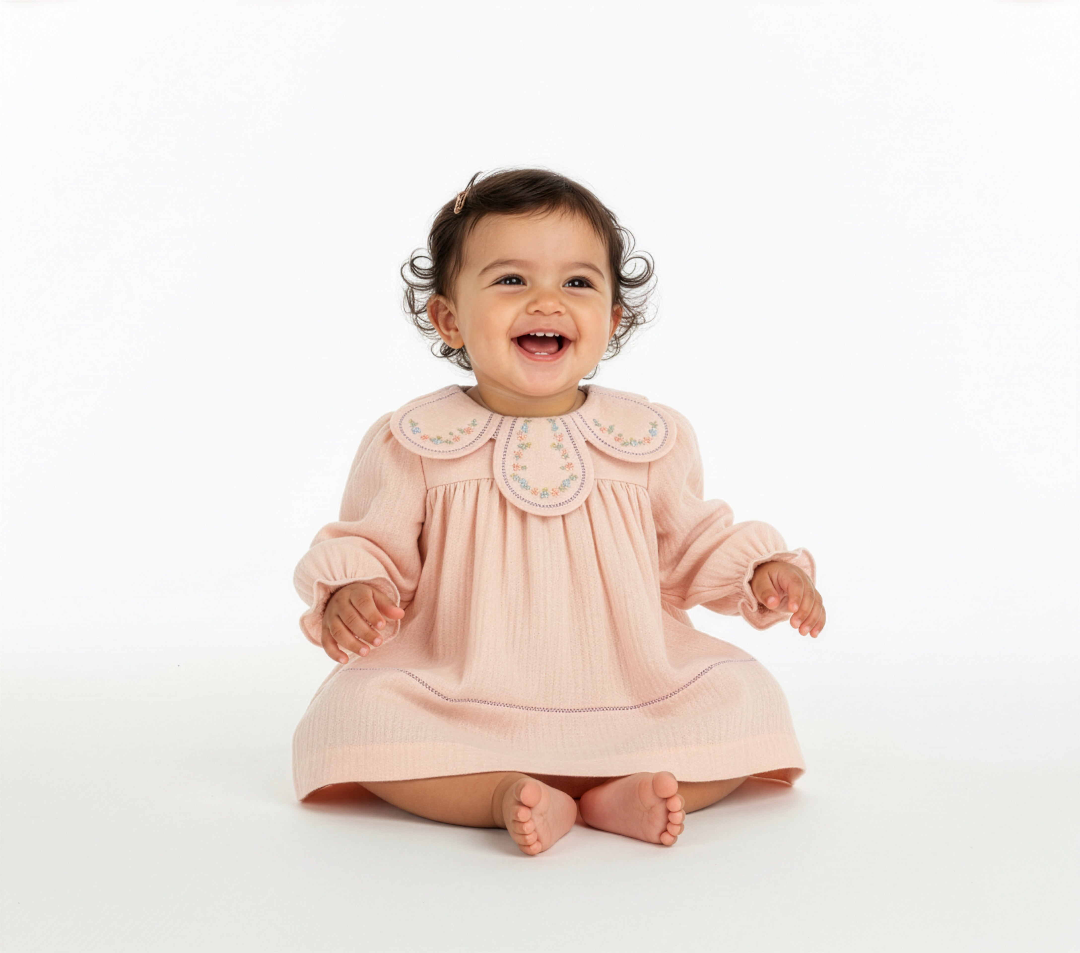 Pink Cuddle Cotton Petail Float Dress