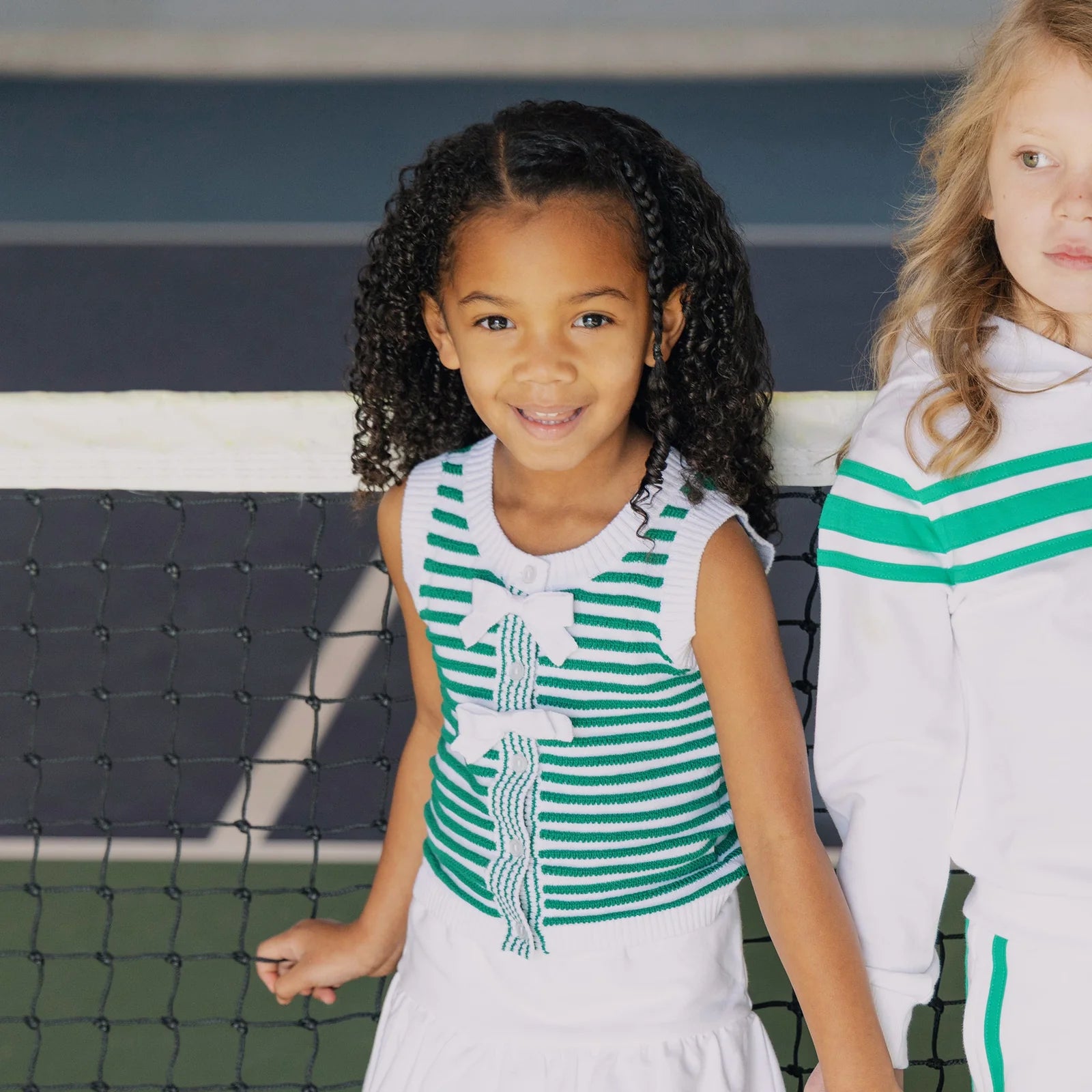 Green Bow Sweater Tank