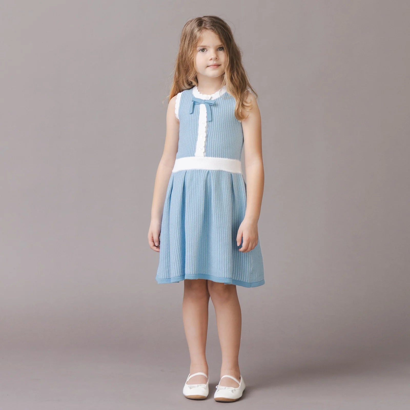 Button Front Tank Sweater Dress