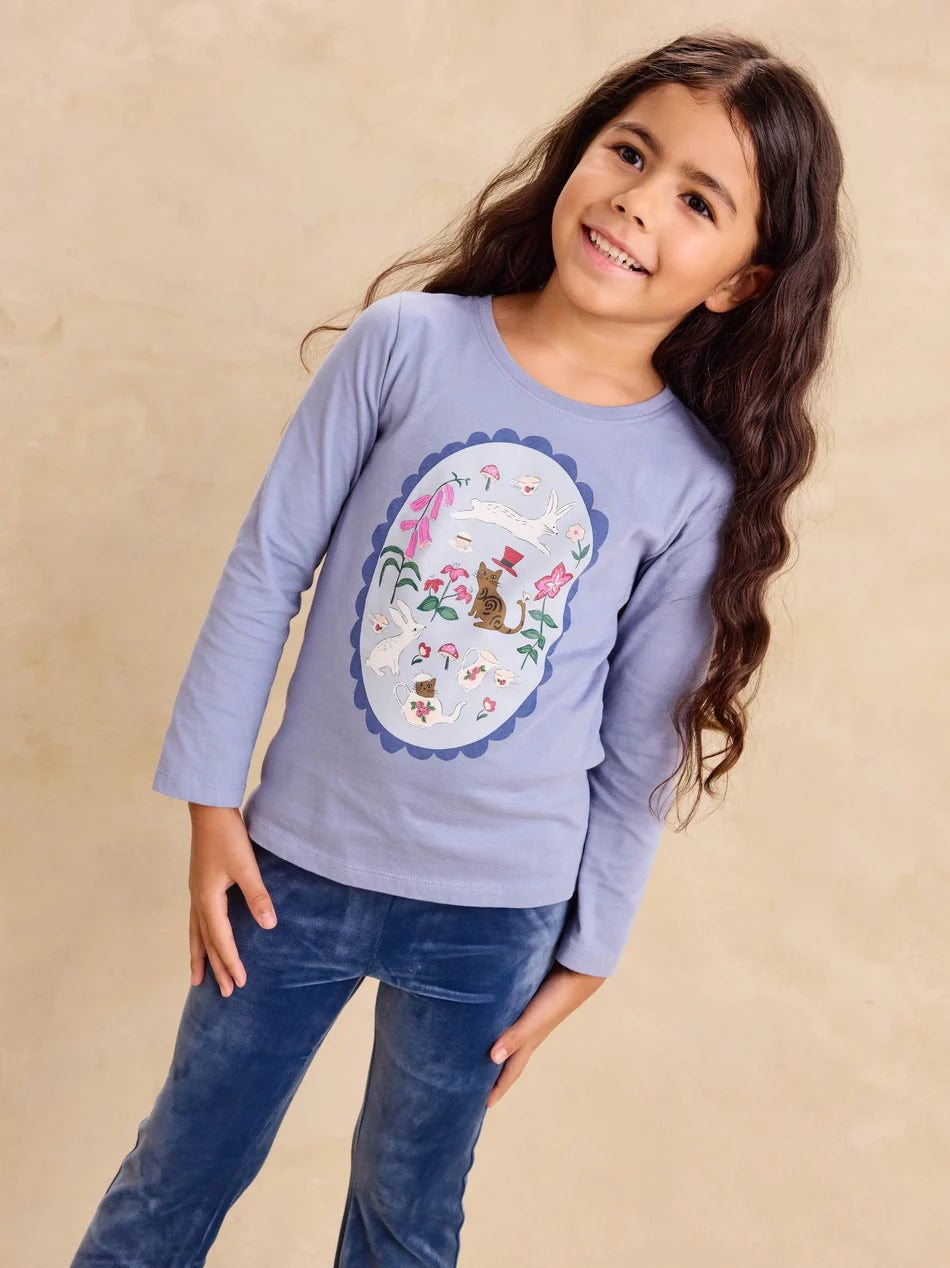 Tea Party Vignette Graphic Tee