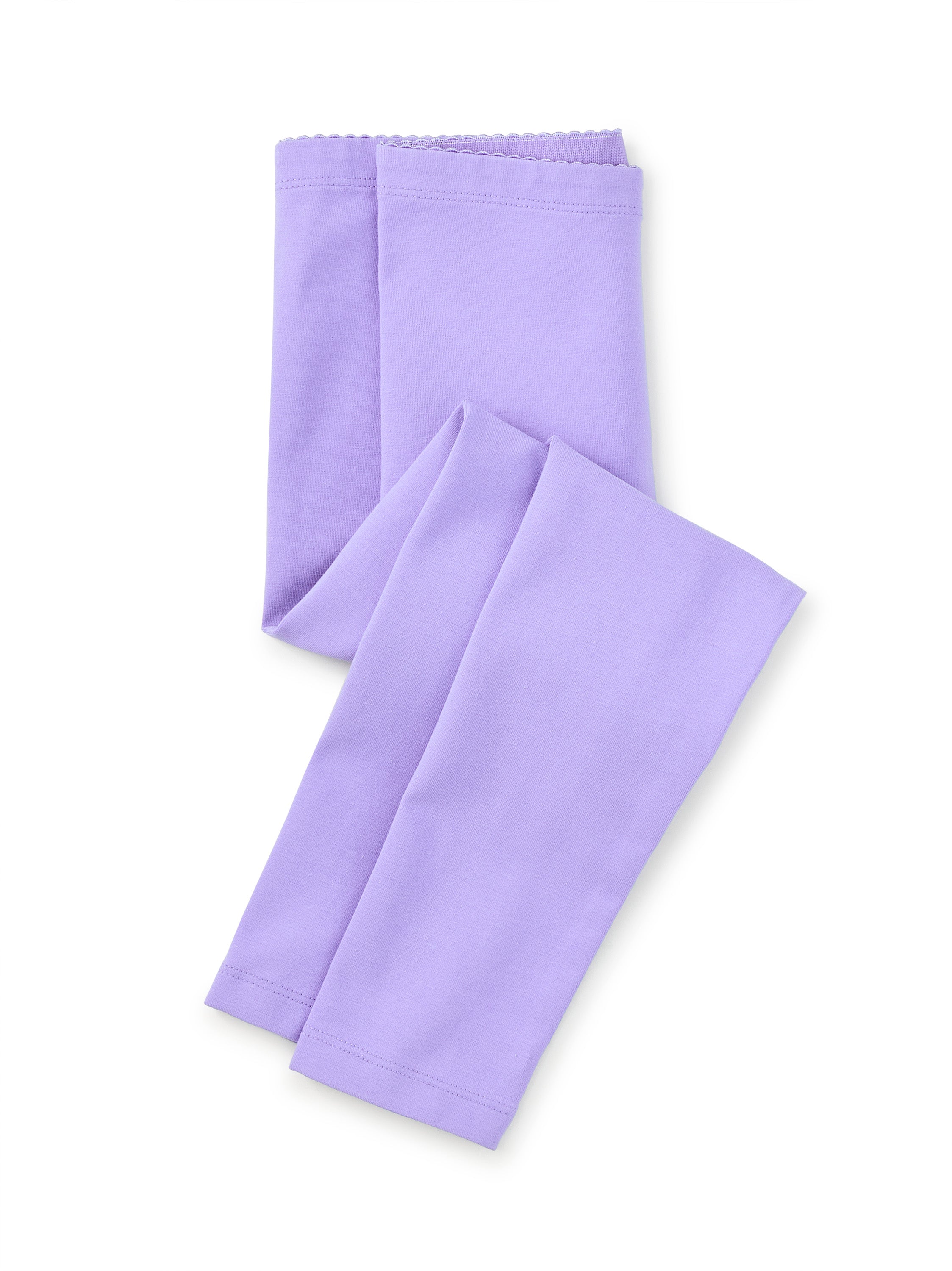 Wild Lupine Purple Solid Leggings