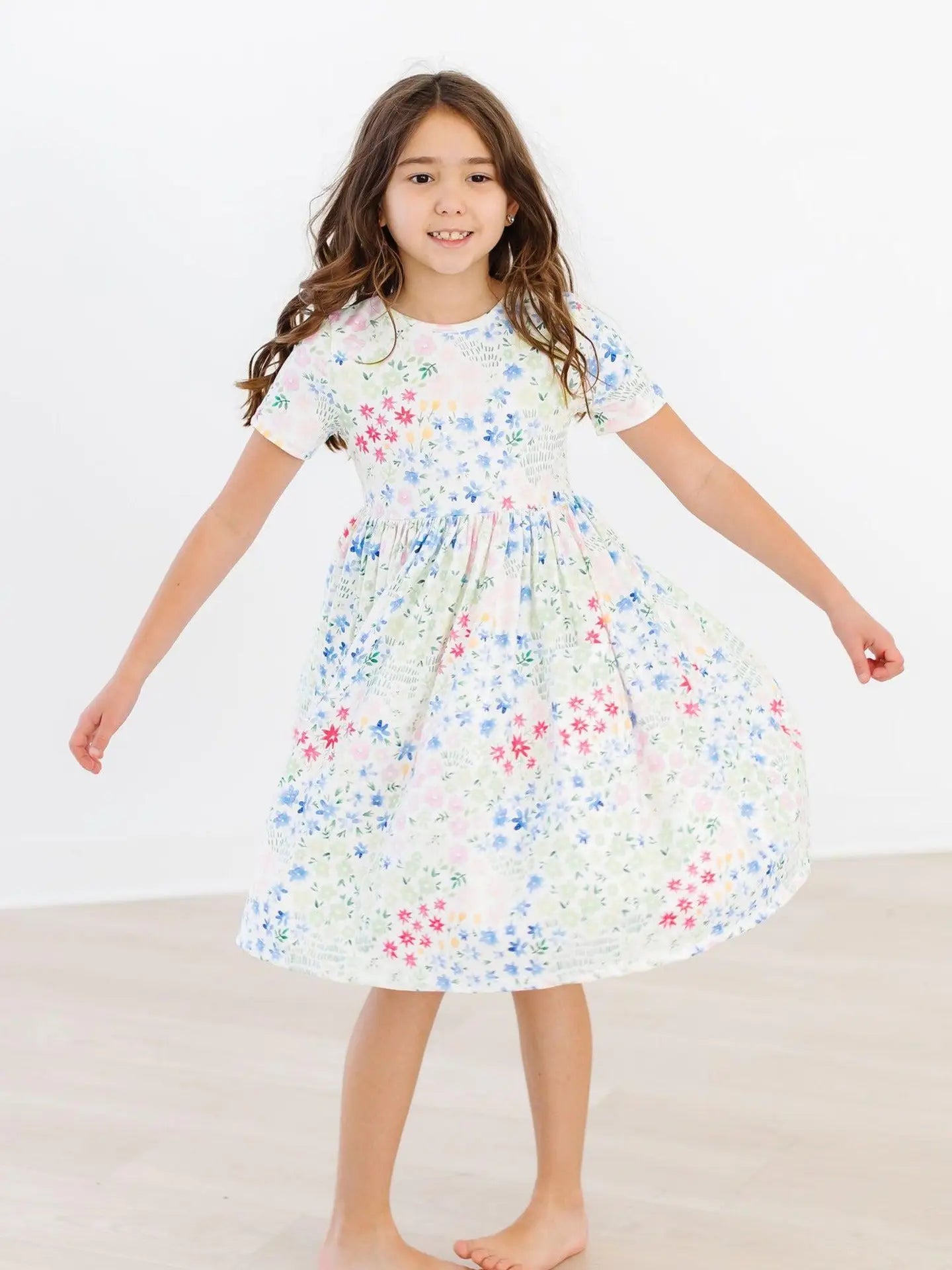Sunshine Meadows S/S Pocket Twirl Dress