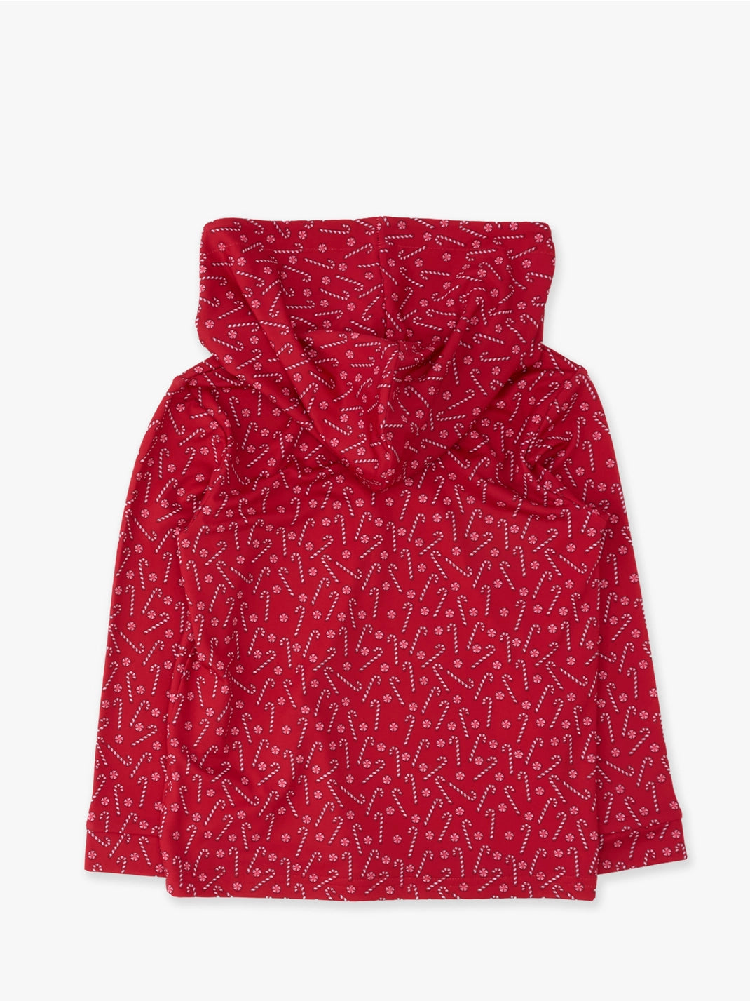 Tiny Candy Canes Performance Hooded Shirt