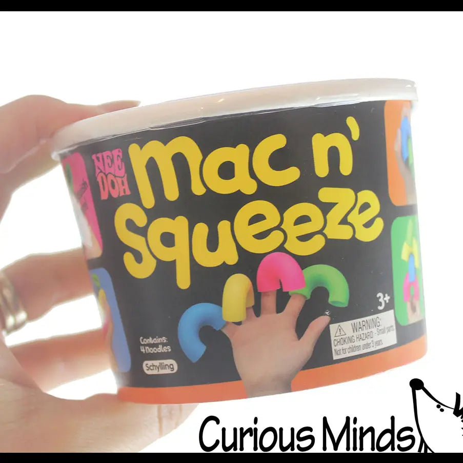 Nee Doh Mac and Squeeze Nee Doh Soft Squeeze Stress Ball
