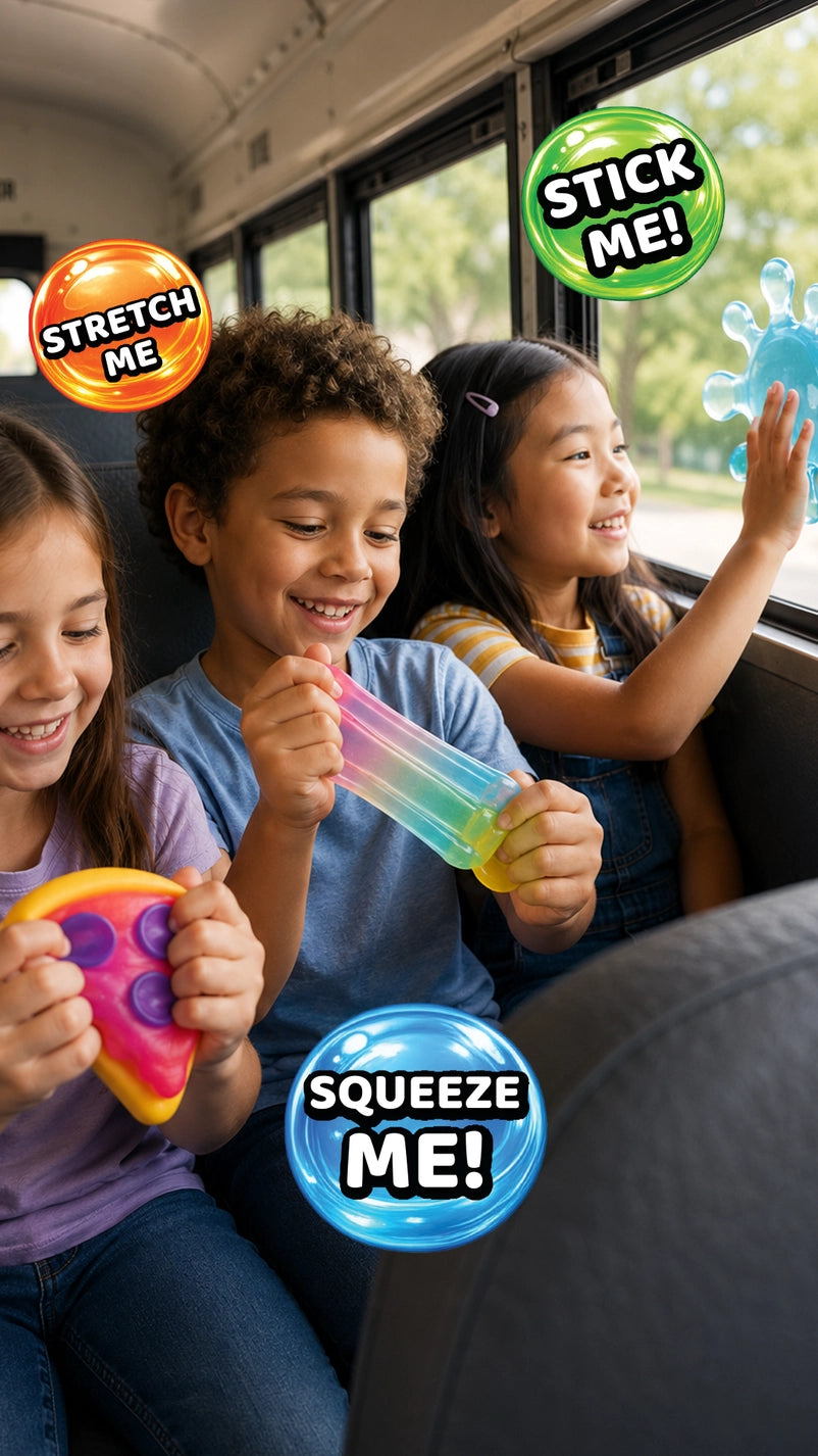 Fun Doh Food Moods Snack Attach Squishy
