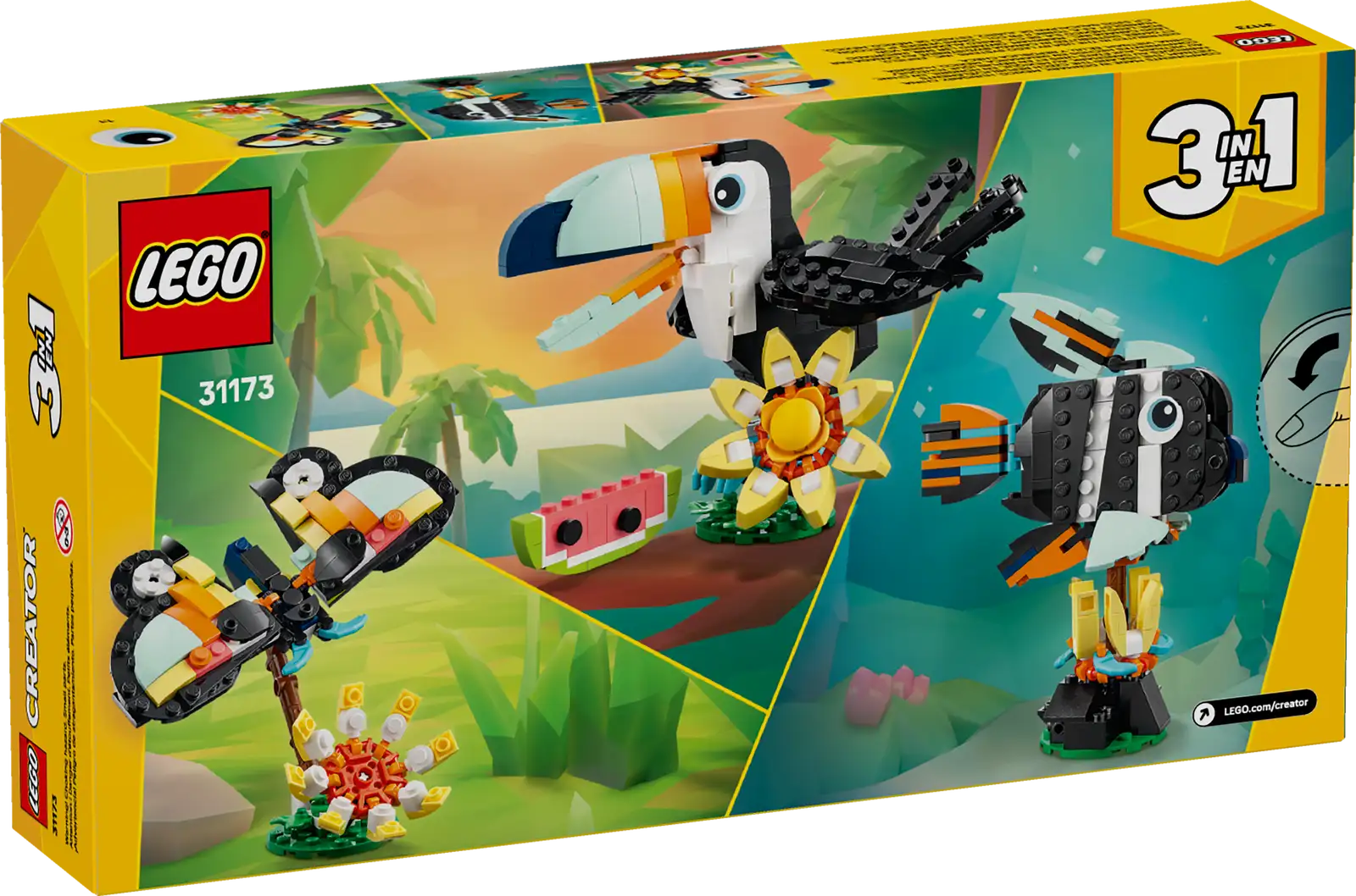 LEGO Wild Animals: Tropical Tucan