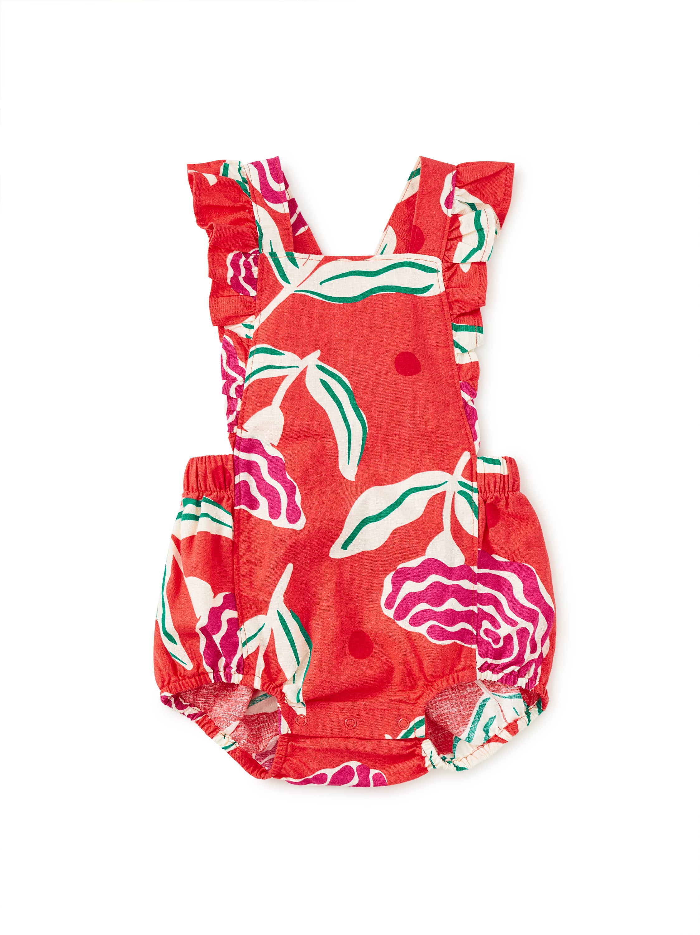 RUFFLE BUBBLE BABY ROMPER