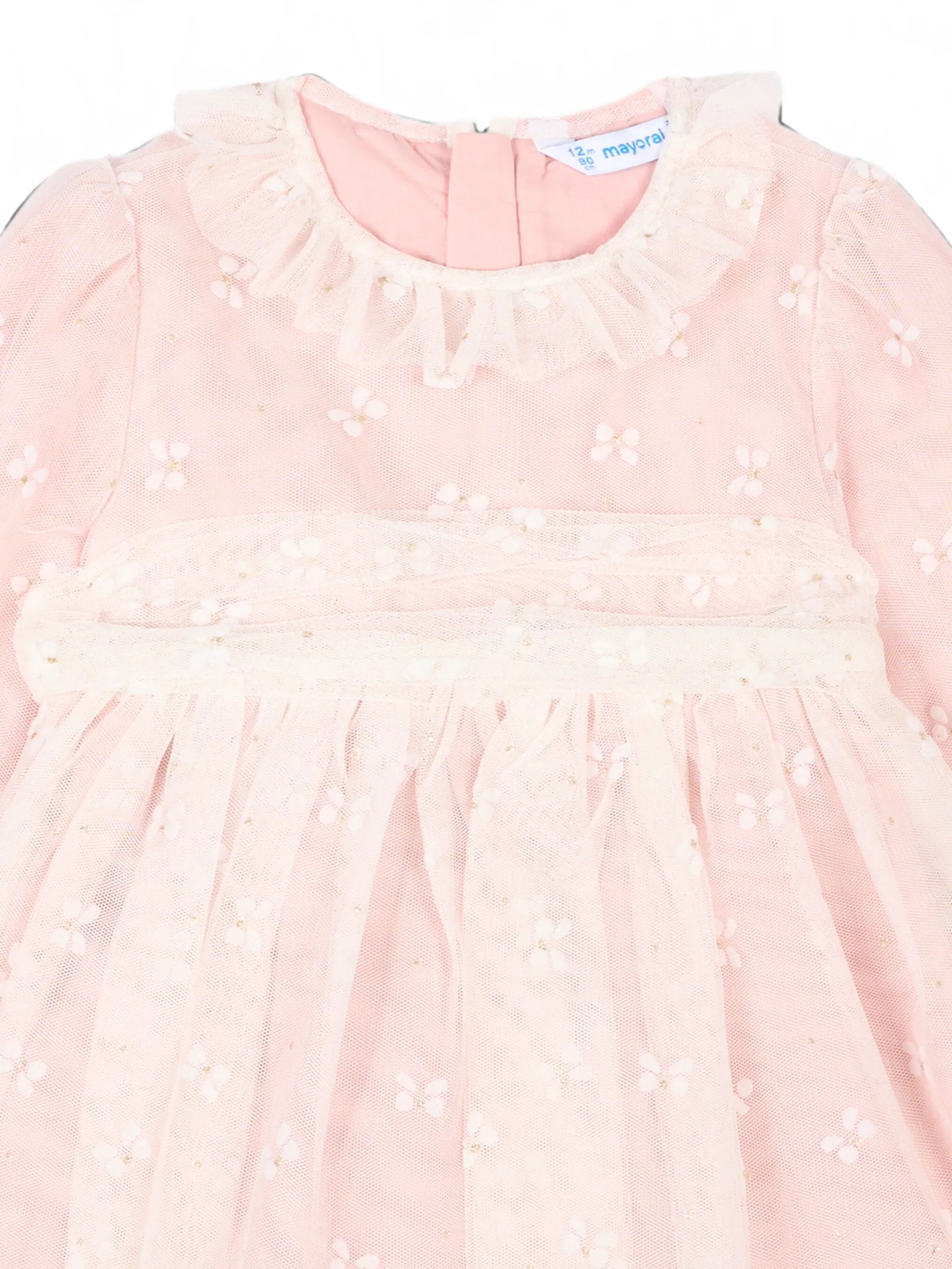Pink Tulle Bow Dress