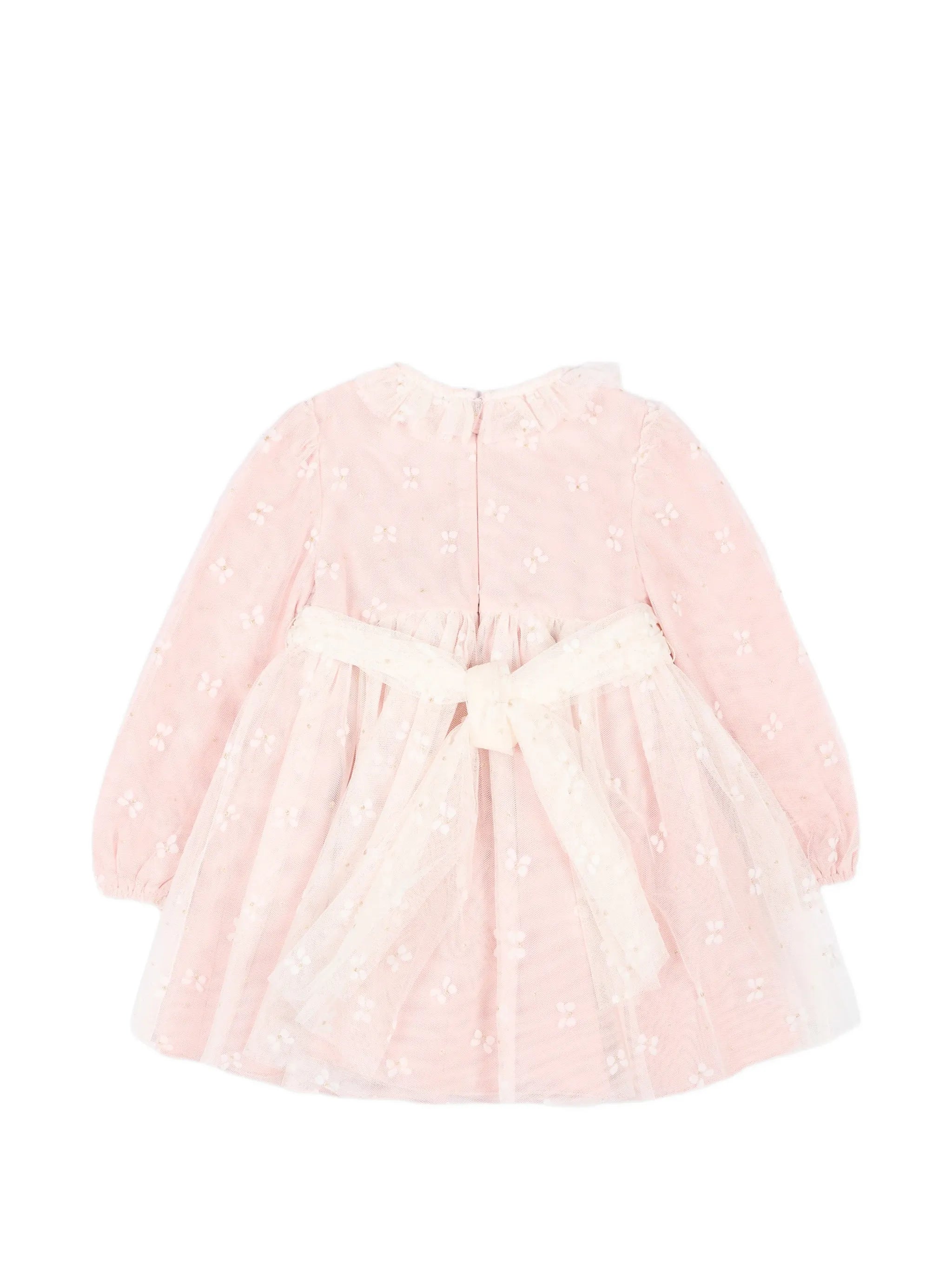 Pink Tulle Bow Dress