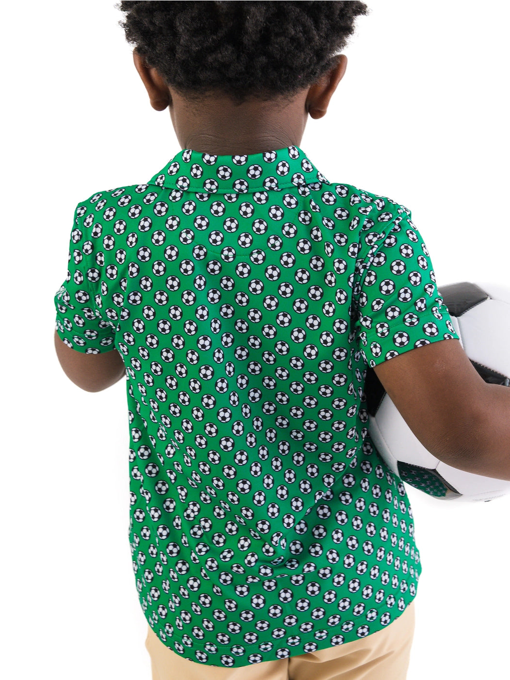 Soccer Mania Knit Short Sleeve Performance Polo