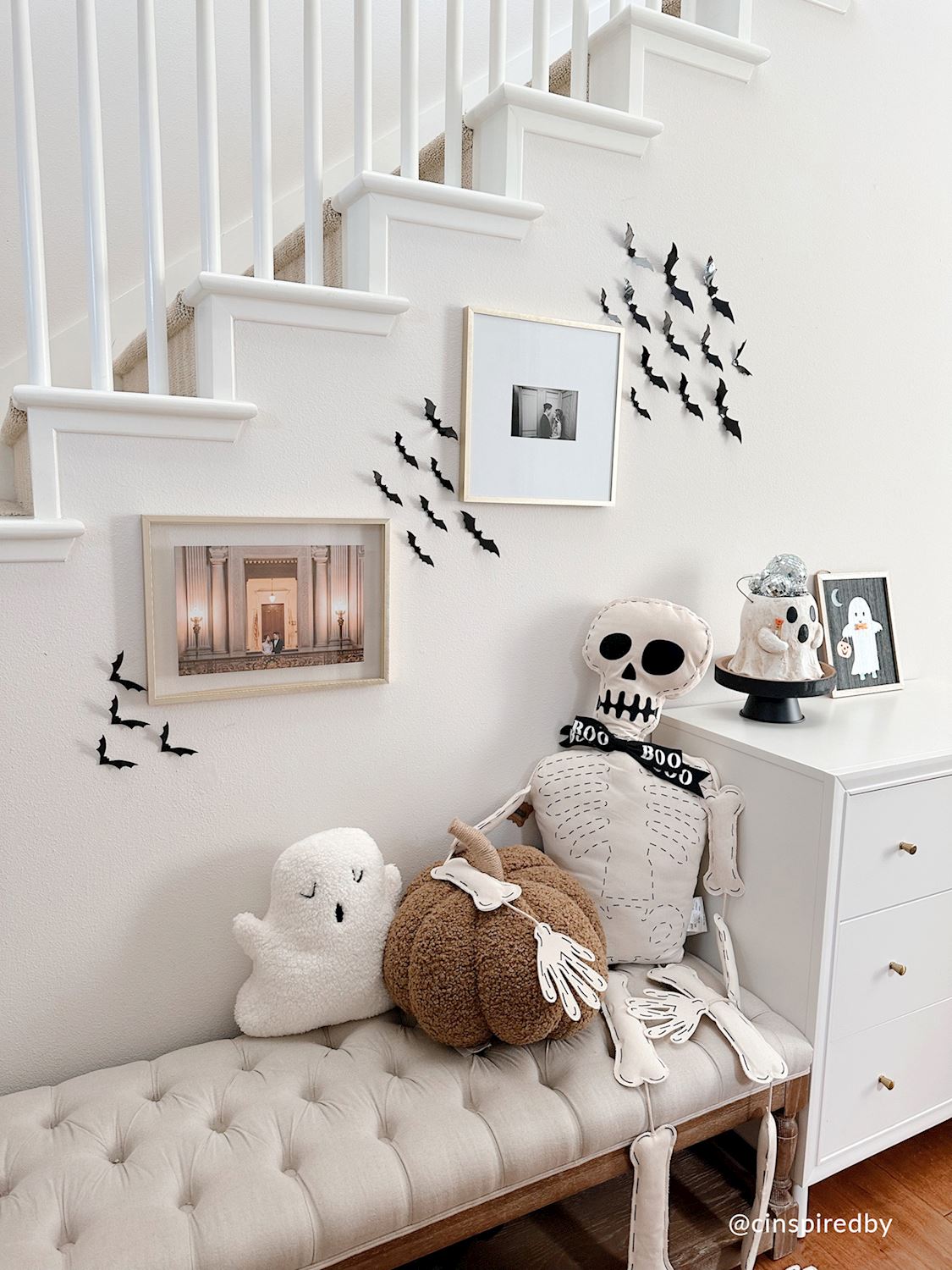 Stuffed Skeleton Sitter