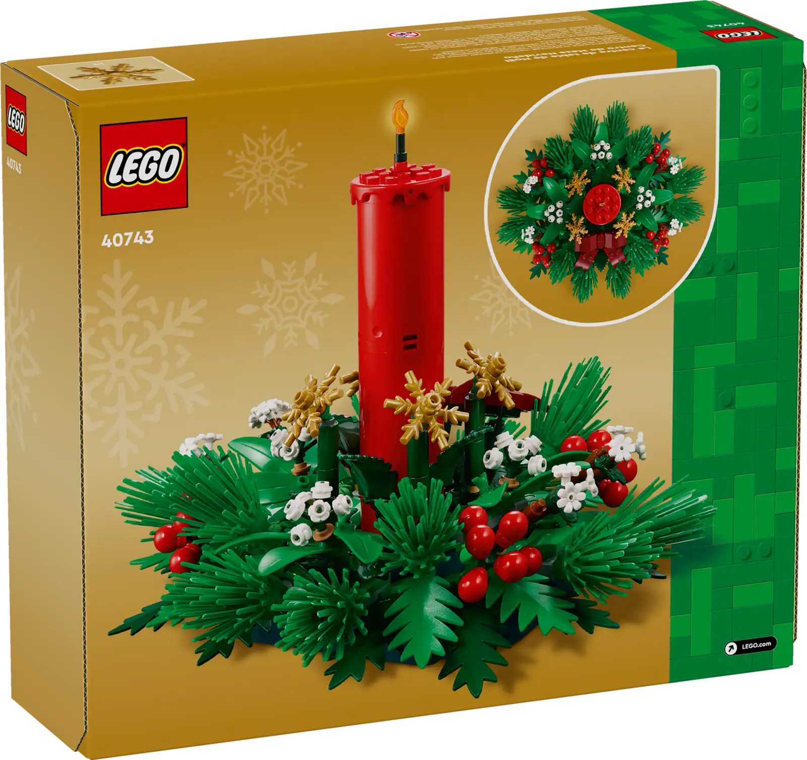 LEGO Christmas Table Decoration