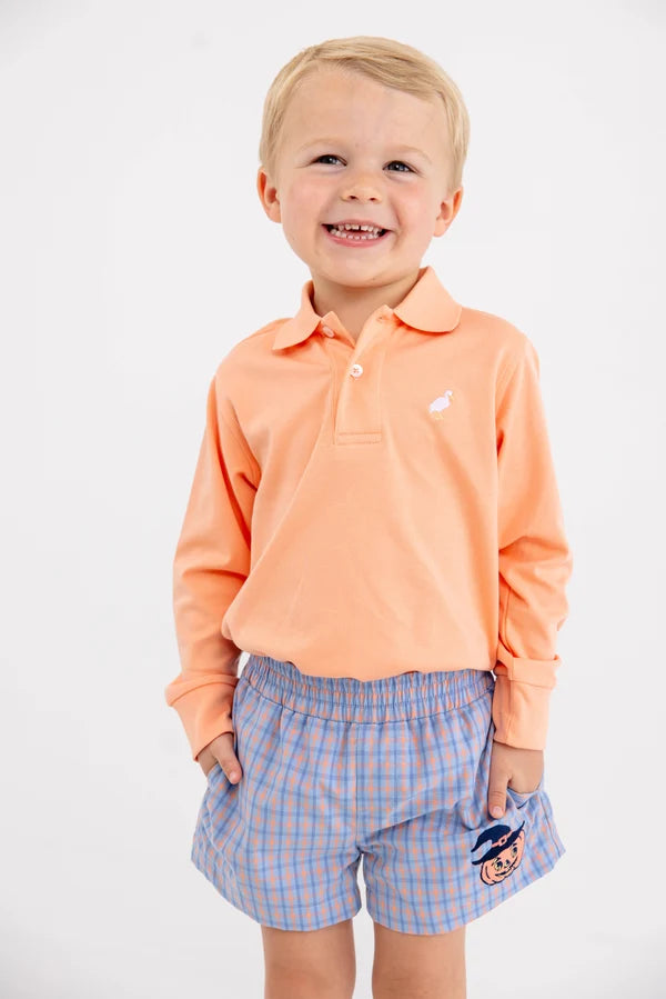 TBBC Prim and Proper Polo LS Seashore Sherbert