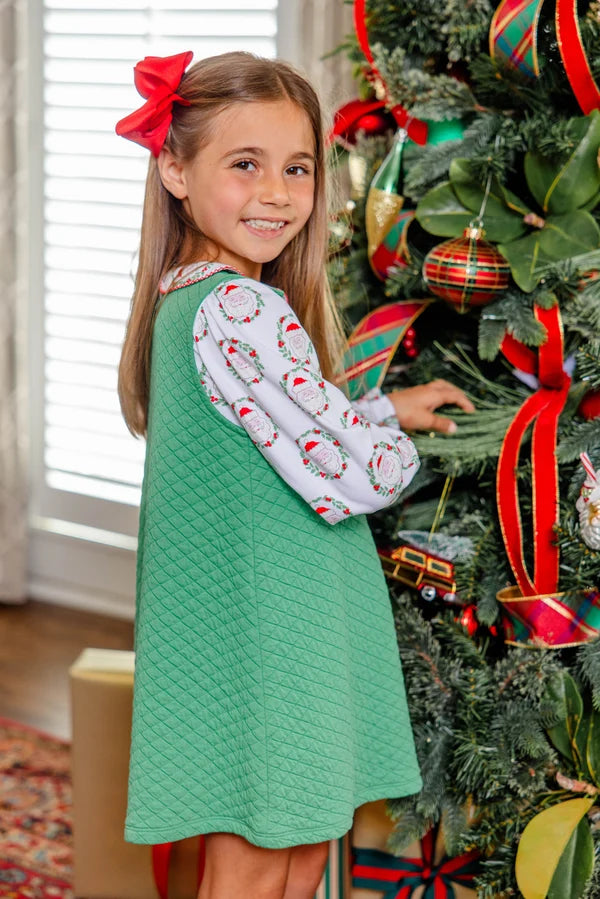TBBC Quilted Julia Jumper Kiawah Kelly Green