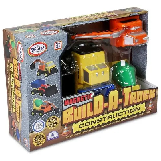 Magnetic Build-a-Truck Construction