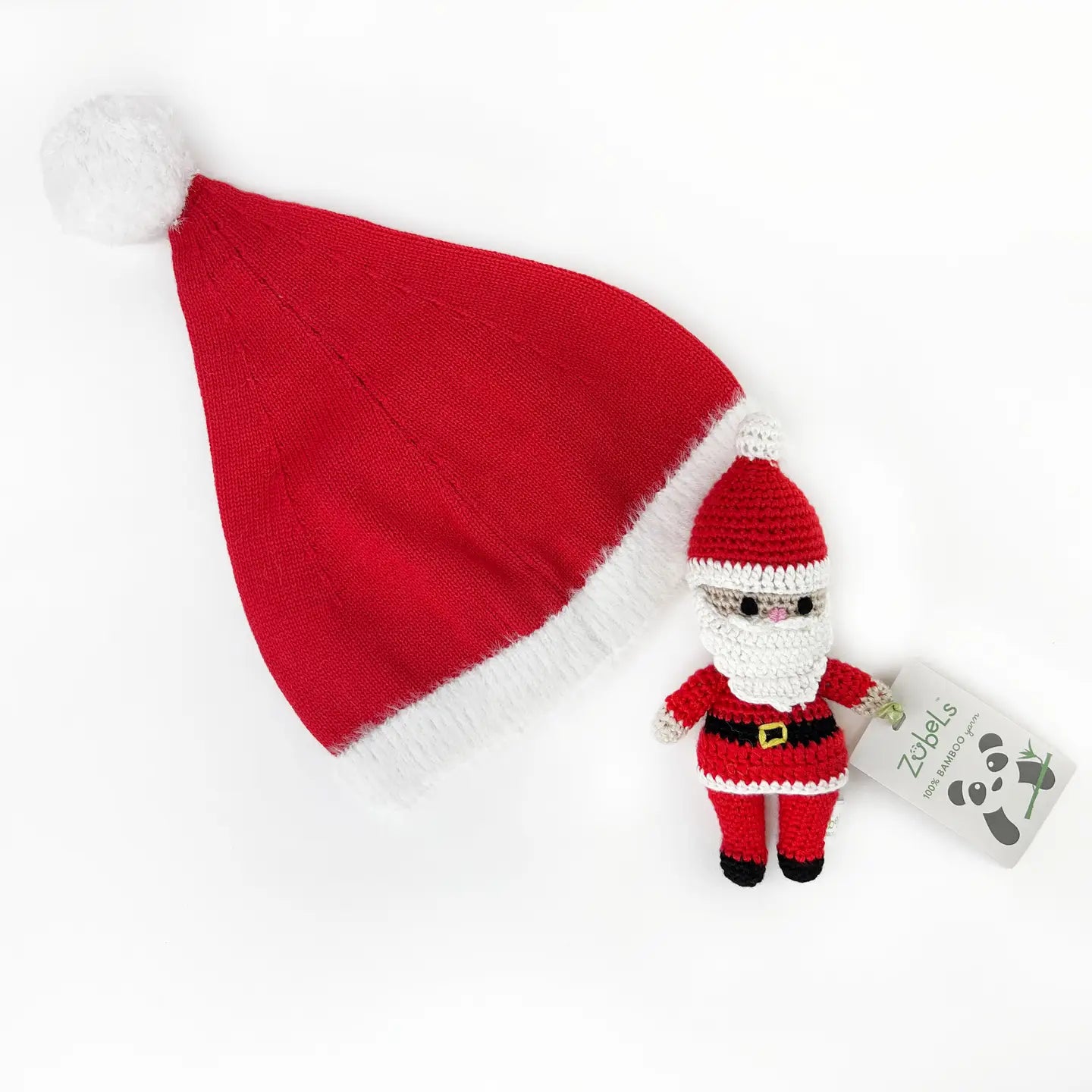 Crochet Santa Rattle