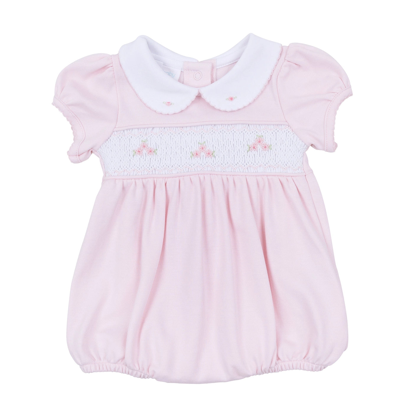 Willow's Classics Smocked Bubble - Pink