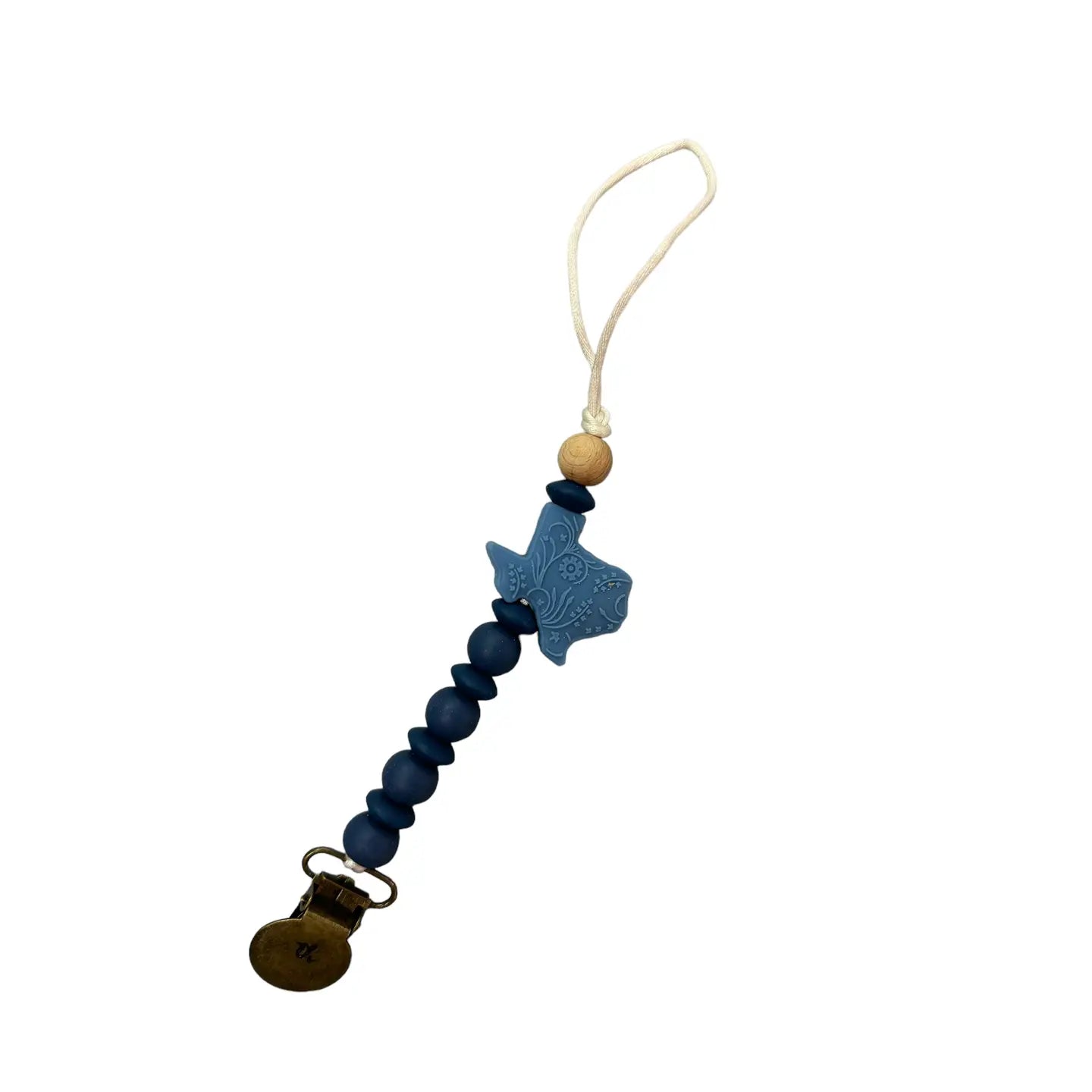 Texas Pacifier Clip