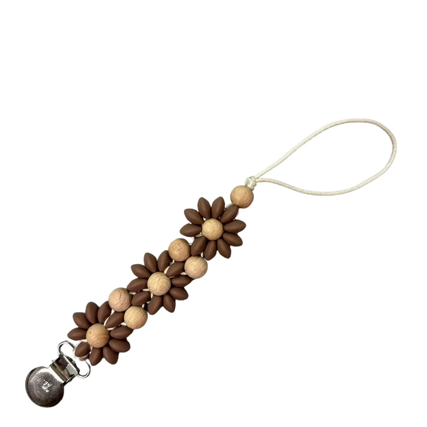 Flower Pacifier Clip