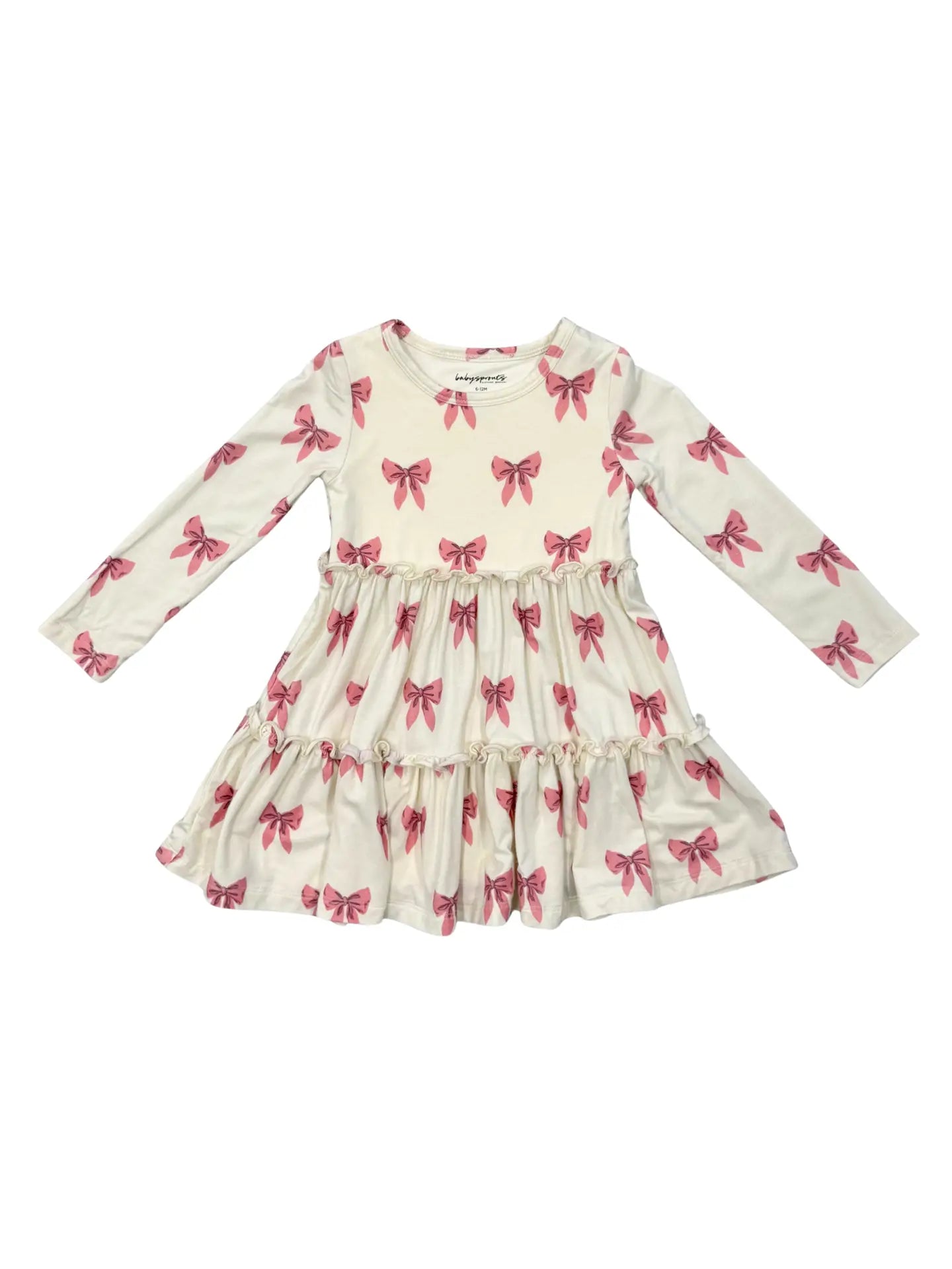 Rose Elegance Bows Dress