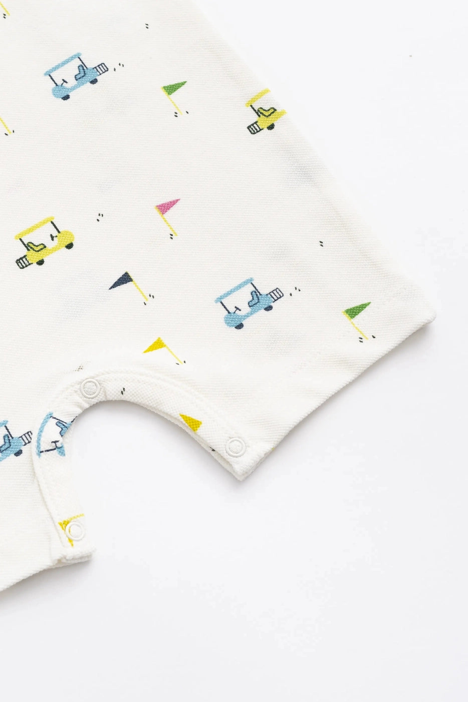 Polo Romper - Little Caddies