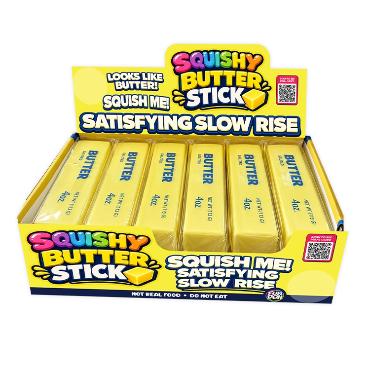 Fun Doh 6" Slow Rise Butter Squishy