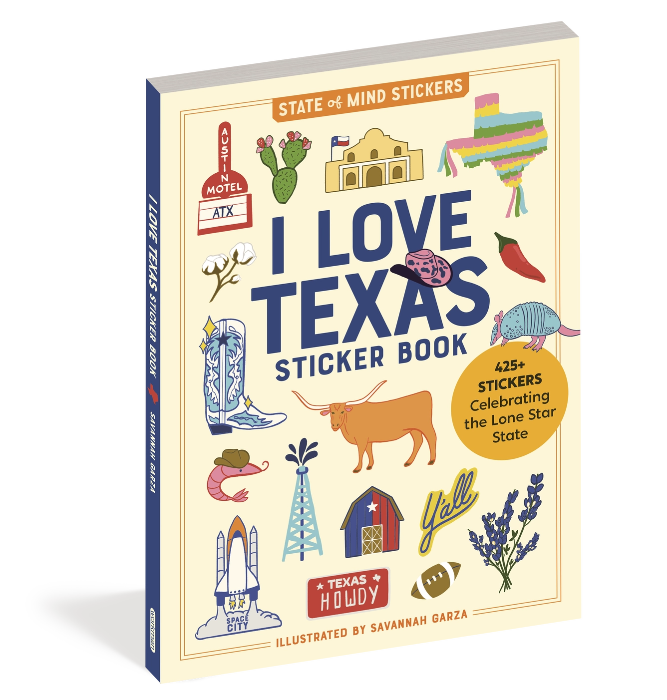 I Love Texas Sticker Book