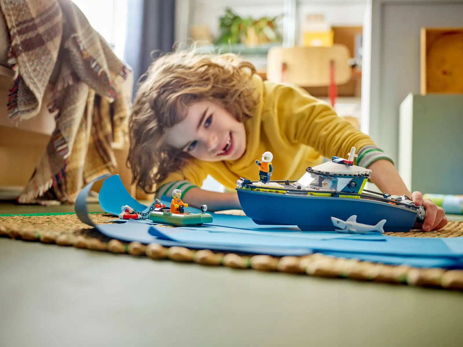 LEGO Police Boat Chase