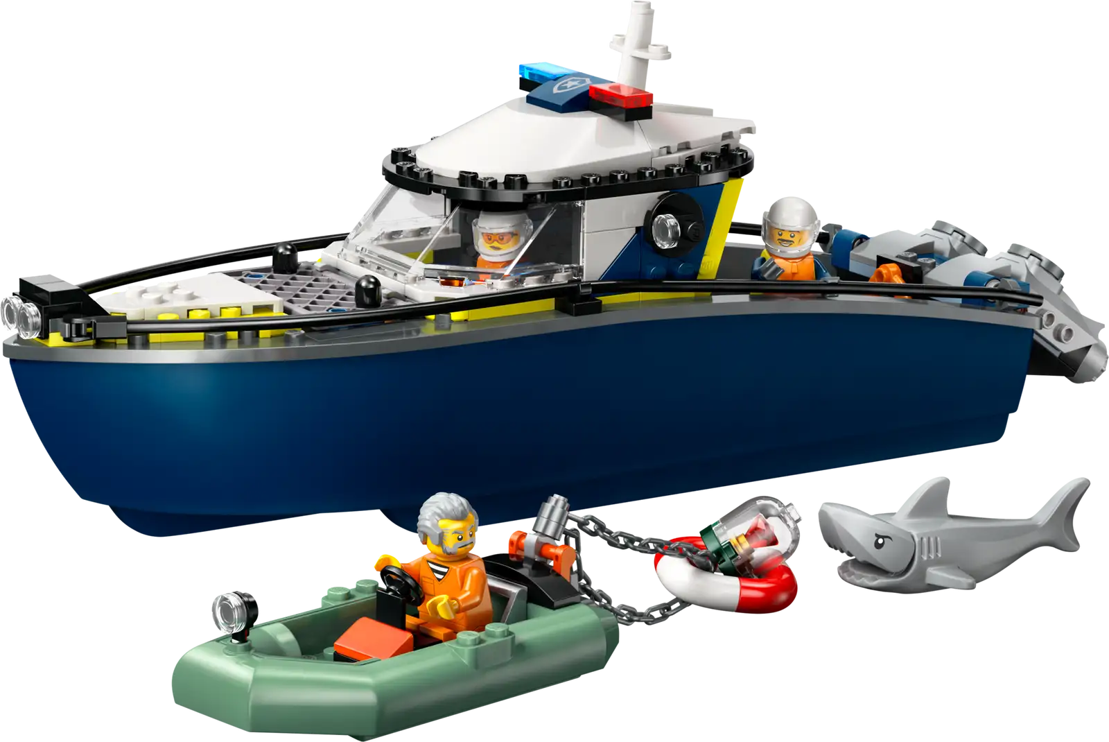 LEGO Police Boat Chase