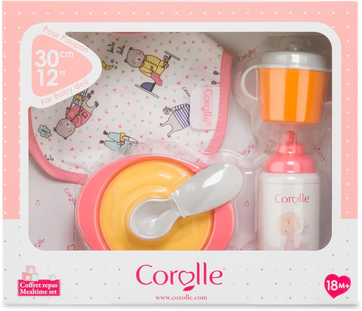 Doll Pink Mealtime Set