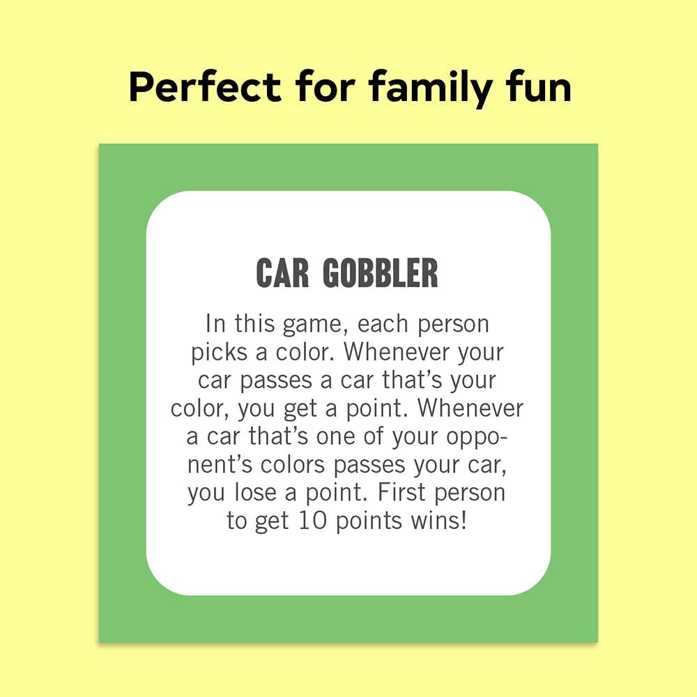 50 Cool Things to Do in the Car