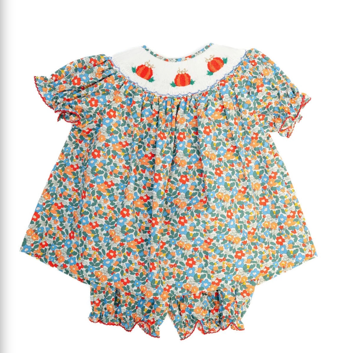 Floral Pumpkins Annabelle Bloomer Set