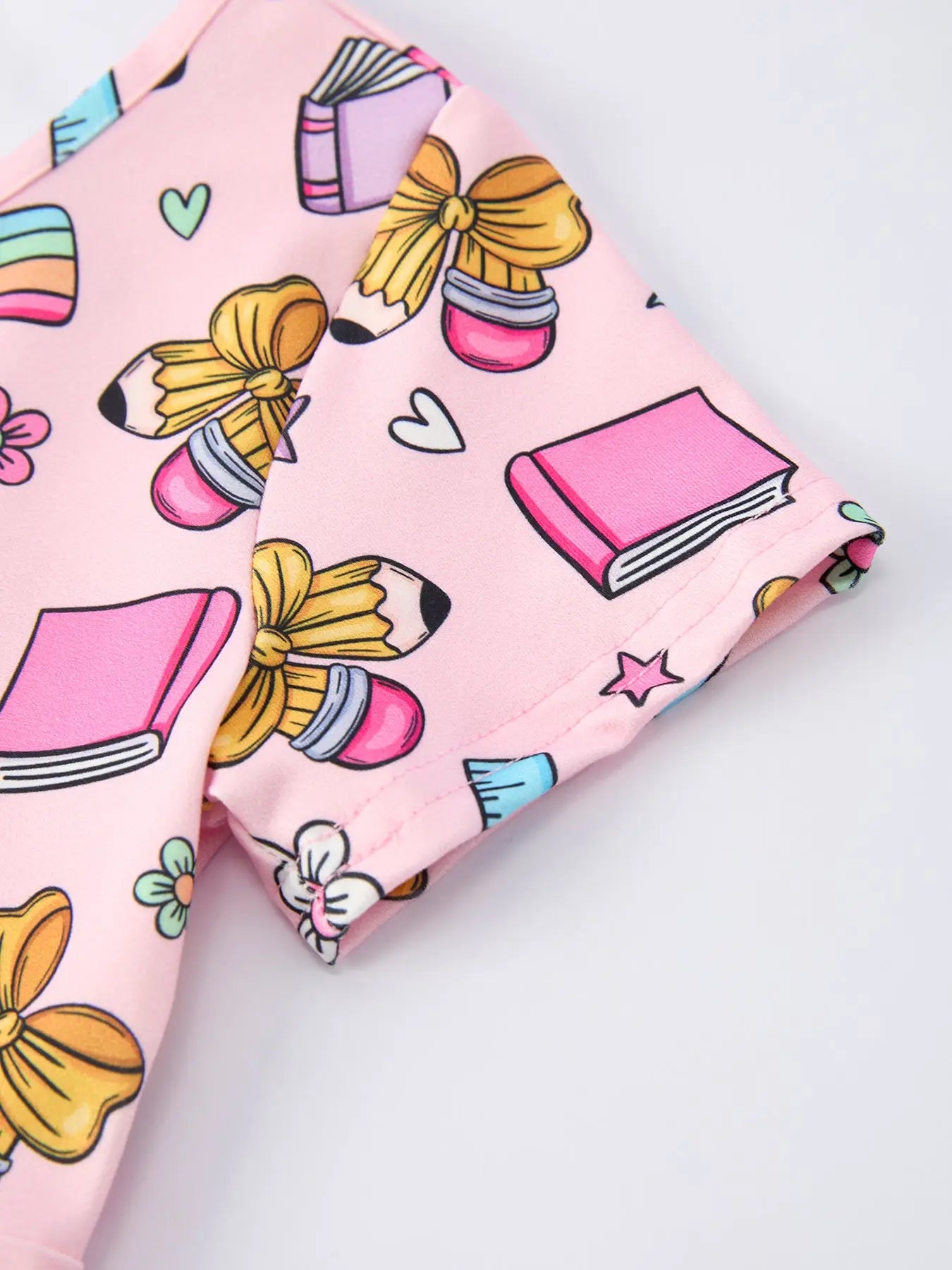 Back to School Print Dress