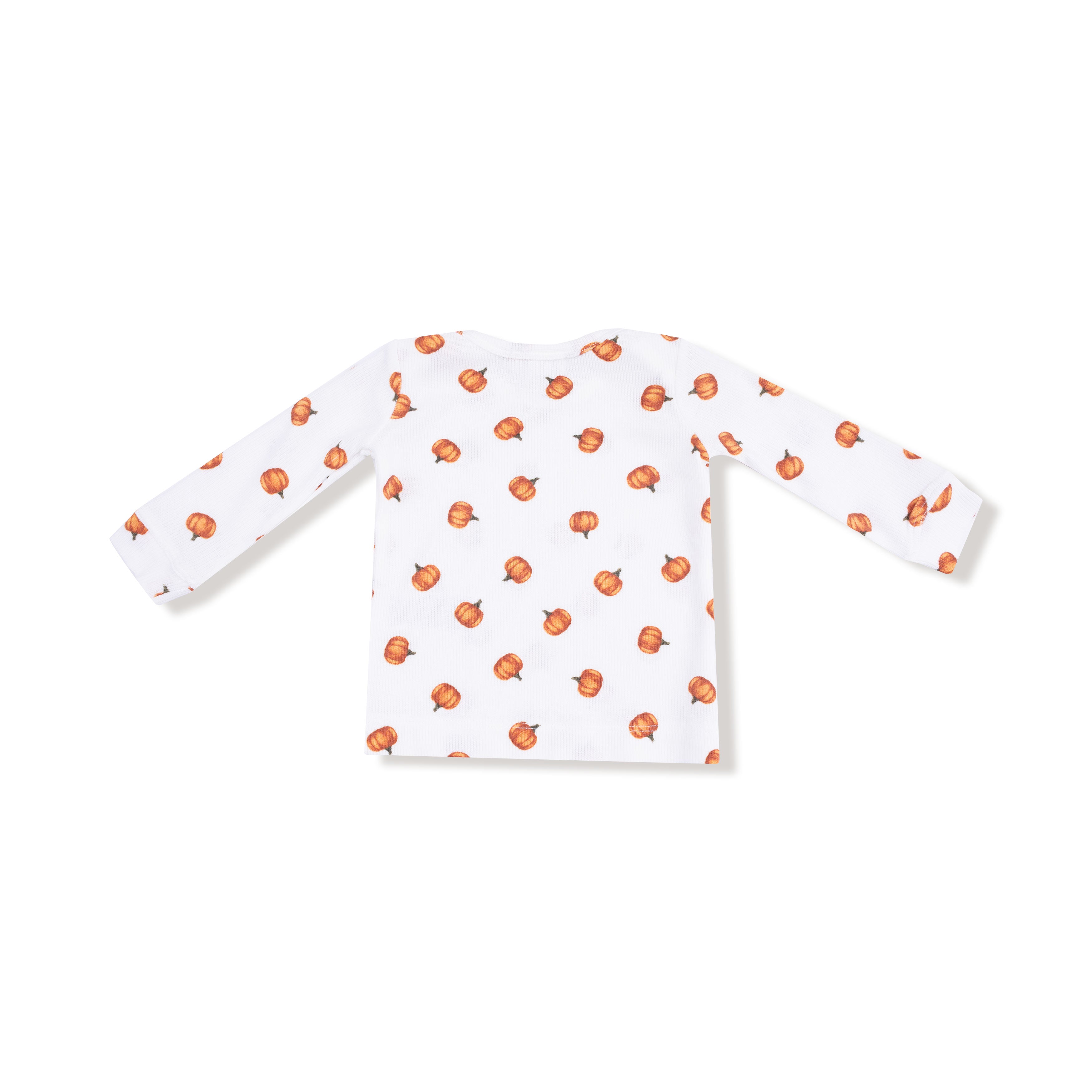 Ivory Little Pumpkins LS PJ Set