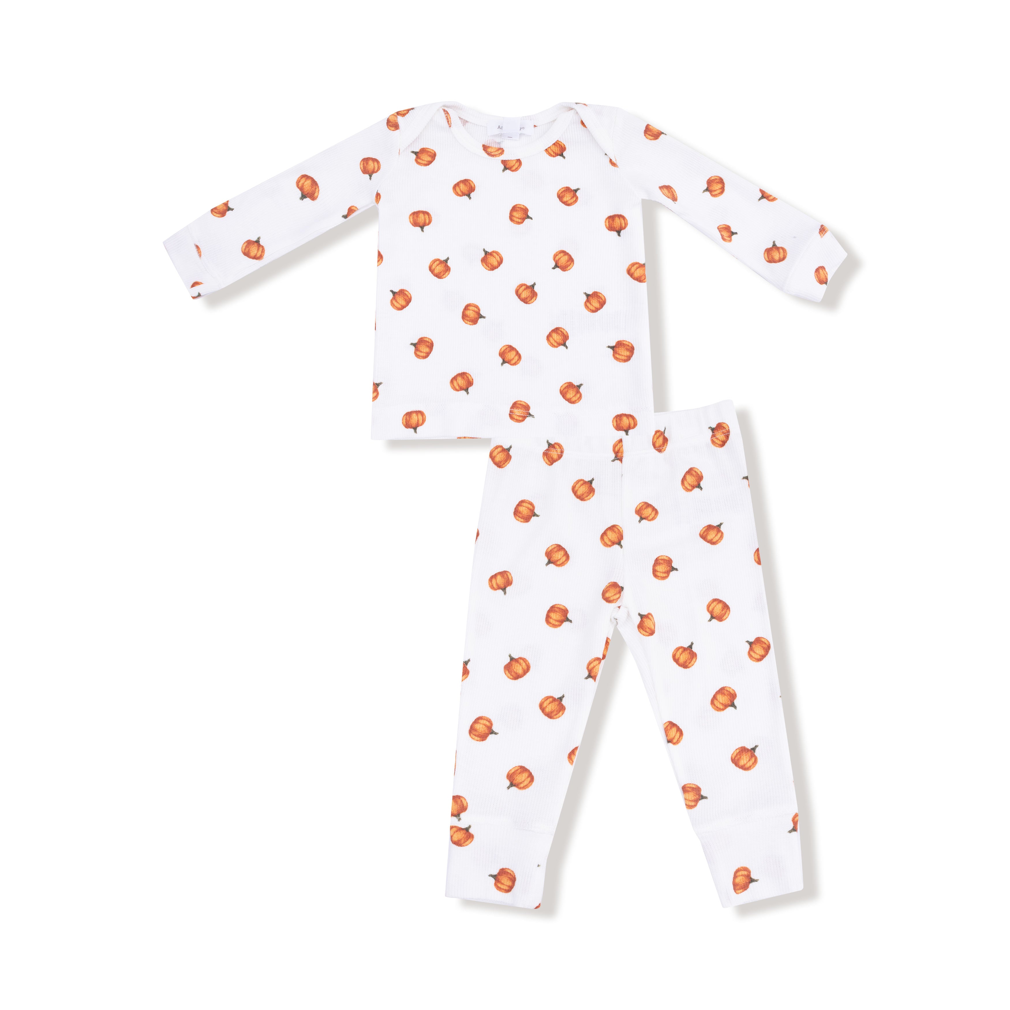 Ivory Little Pumpkins LS PJ Set
