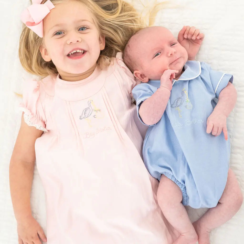 Big Sister Embroidered Dress