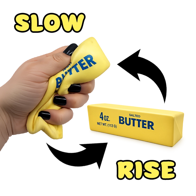 Fun Doh 6" Slow Rise Butter Squishy