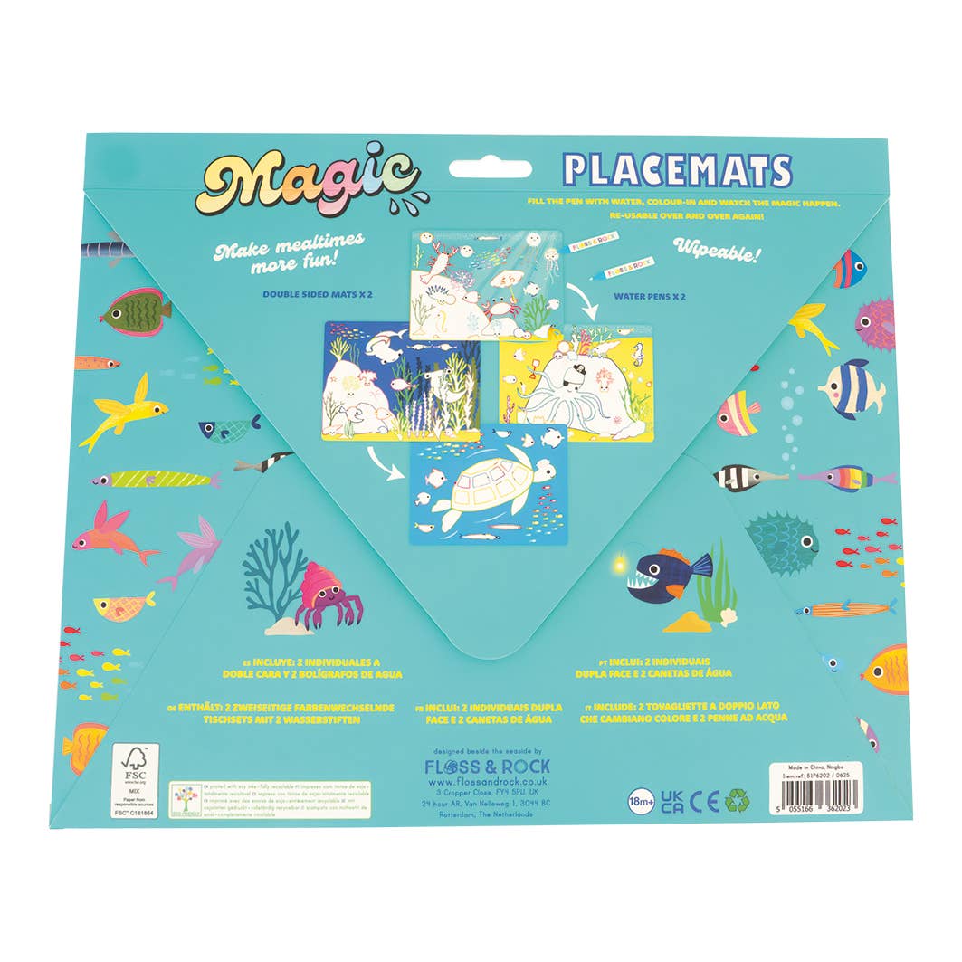 Ocean Magic Water Placemats