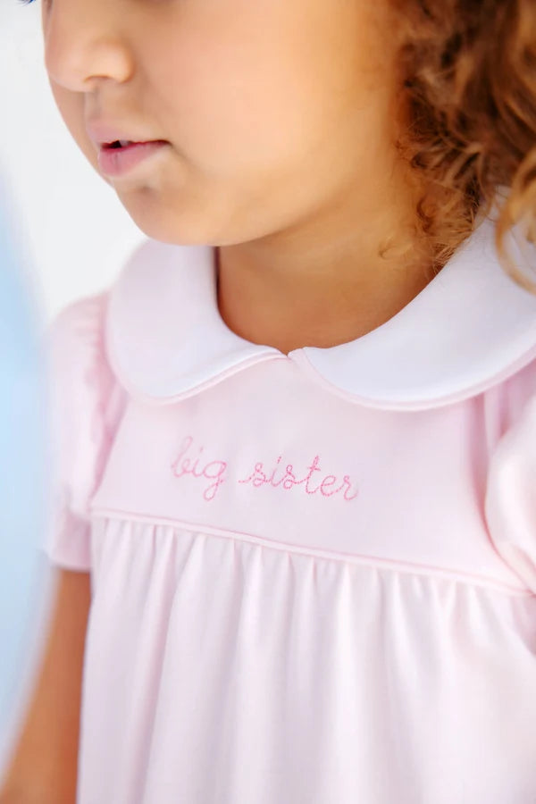 TBBC Big Sister Pink Pima Holly Day Dress