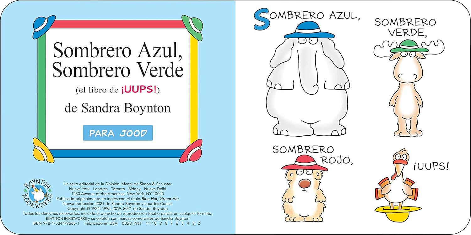 Boynton: Sombrero Azul, Sombrero Verde