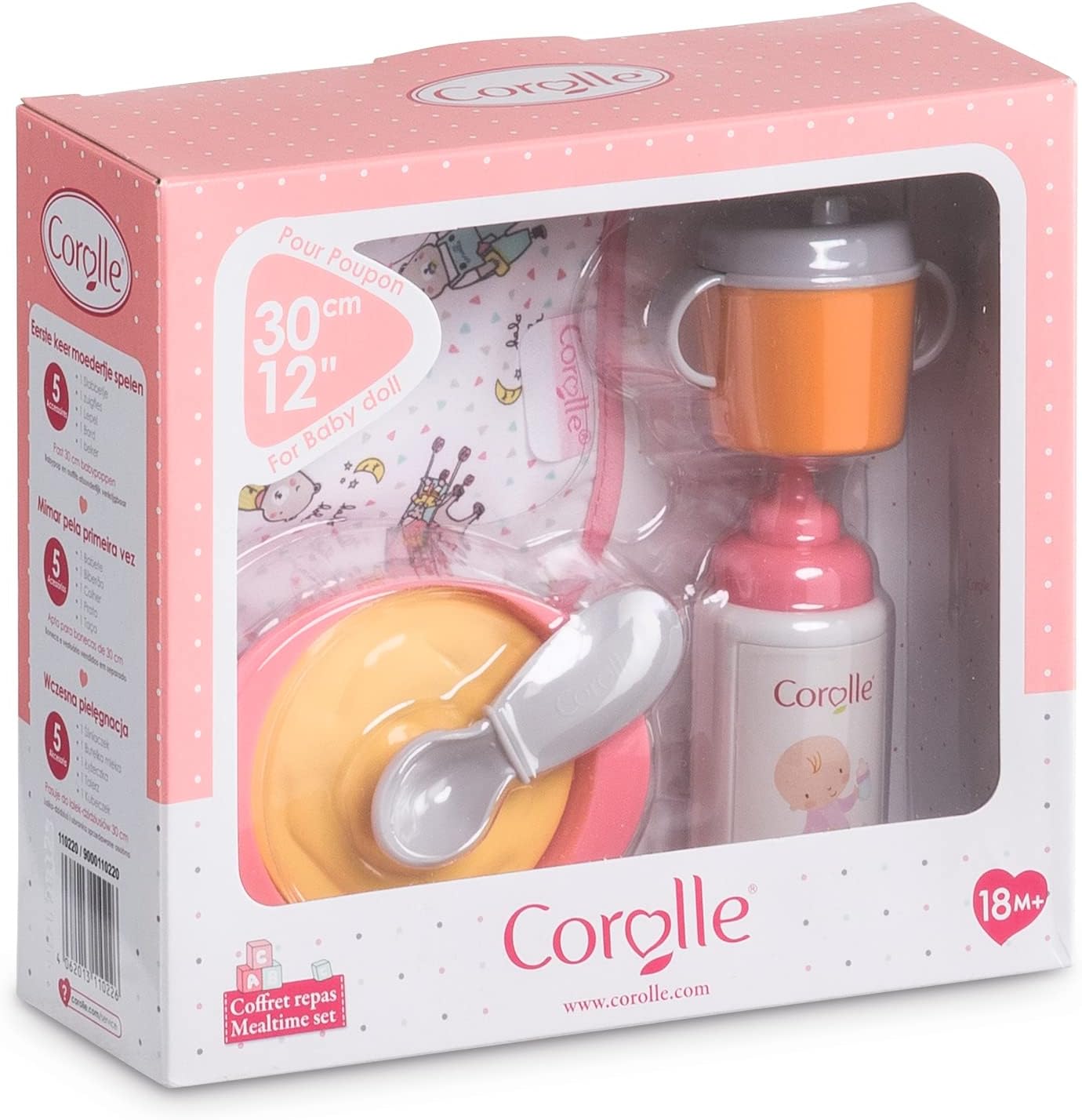 Doll Pink Mealtime Set